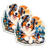Australian Shepherd Magnet 2-Pack — 4