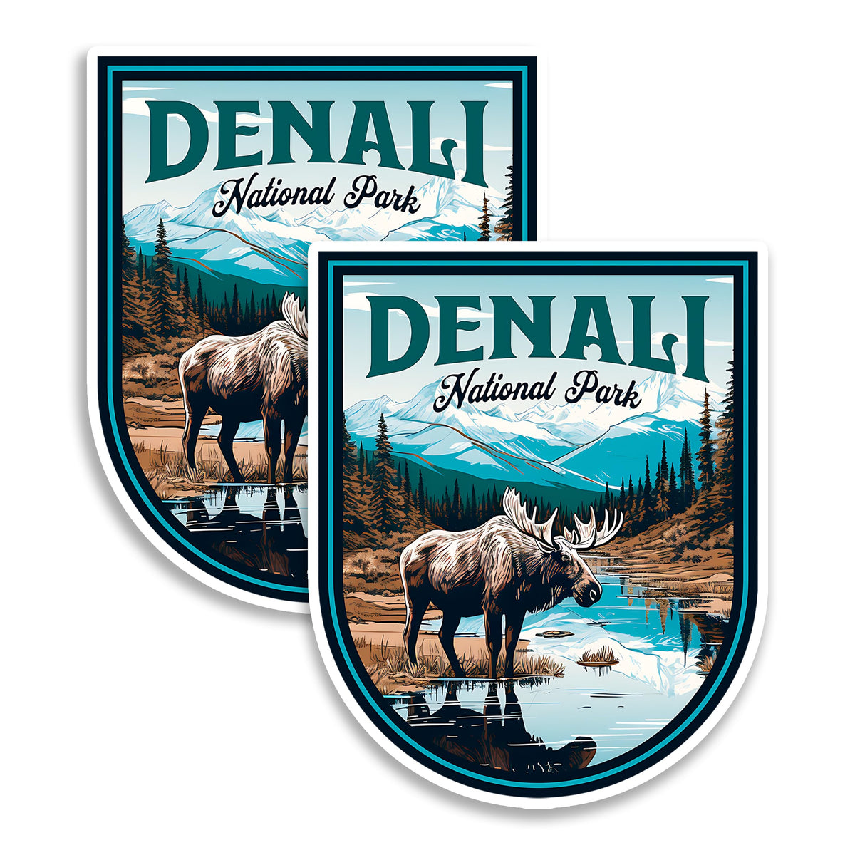 Denali National Park Magnet 2-Pack — 4