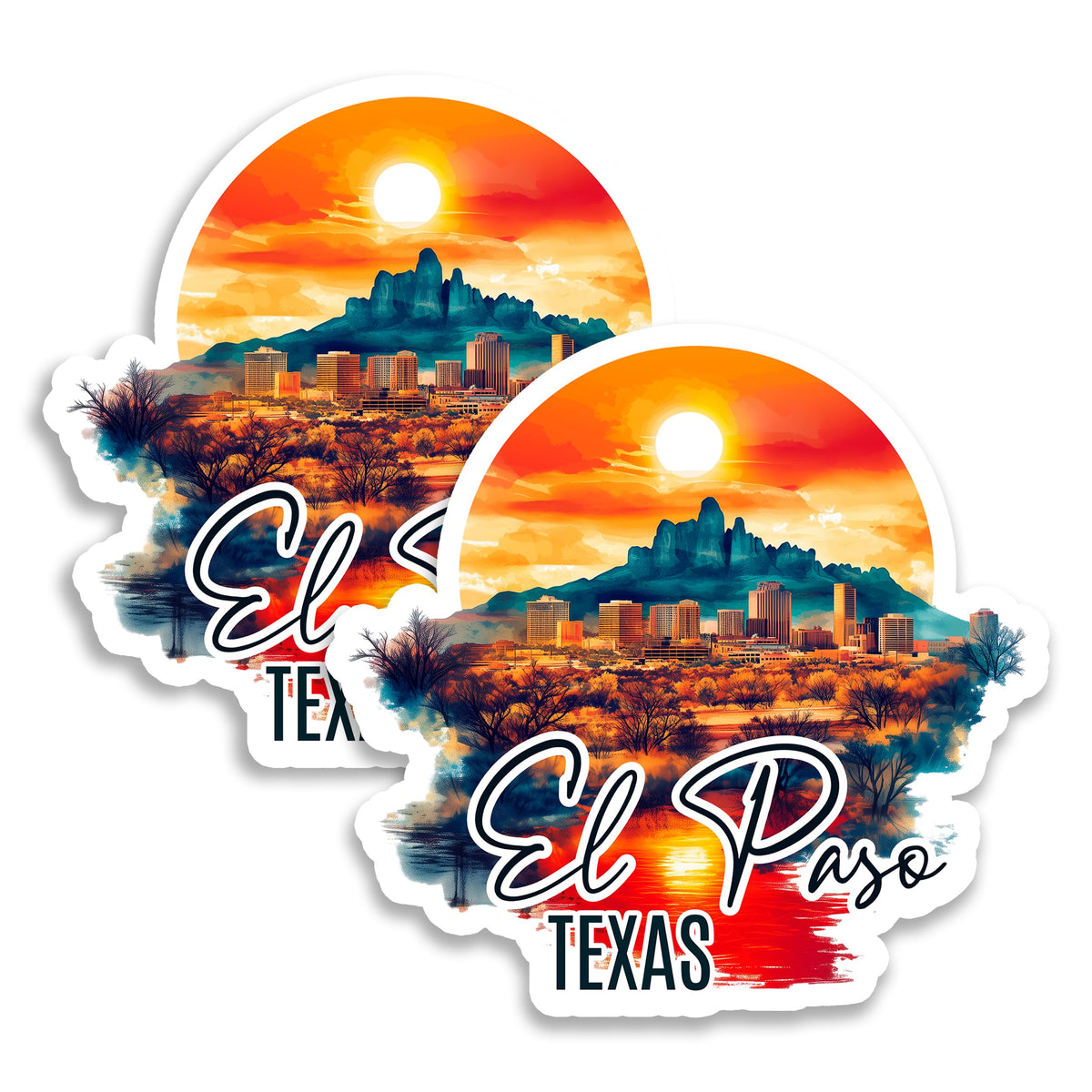 El Paso Texas Magnet 2-Pack — 4