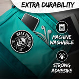 Stay Positive Skeleton Patch — 3