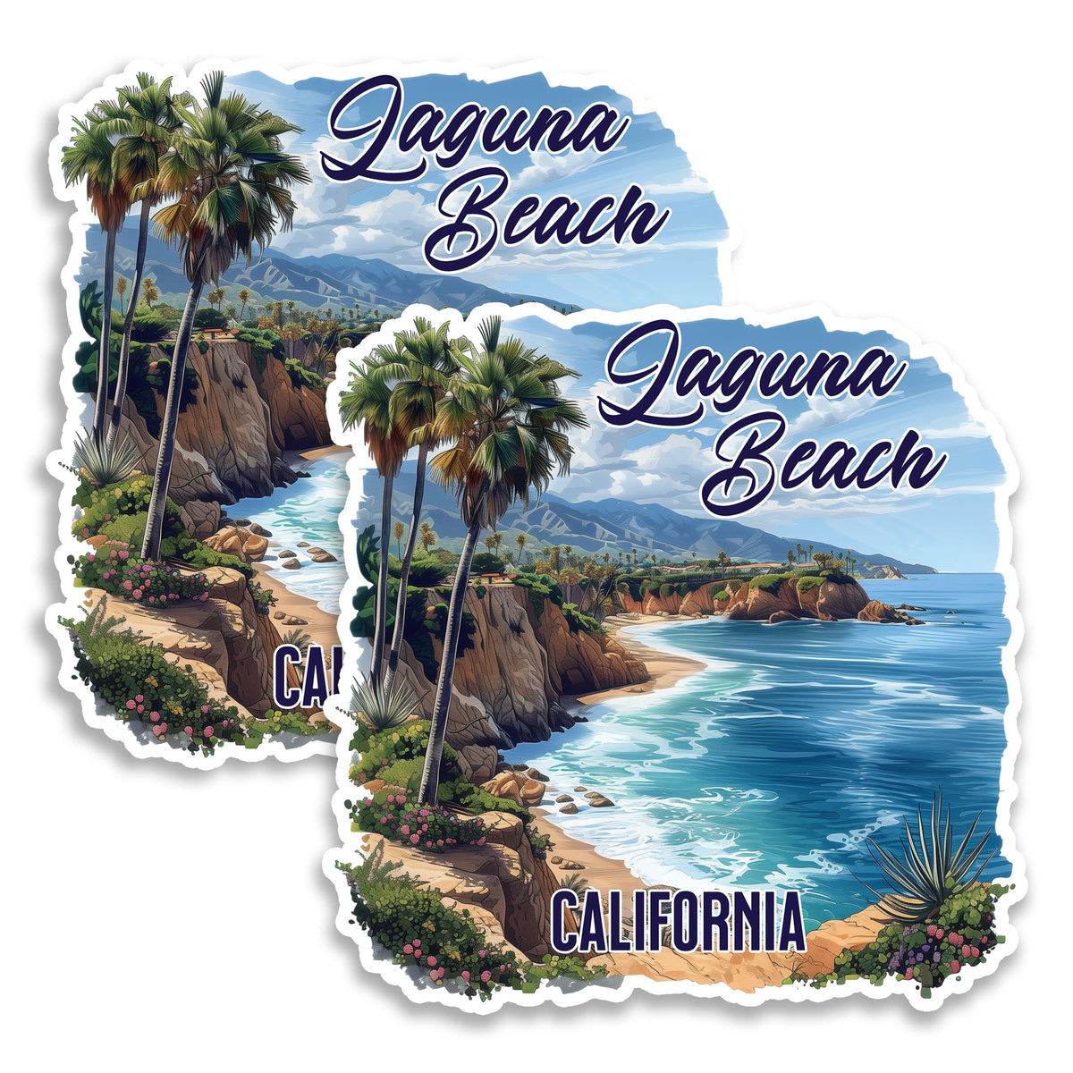 Laguna Beach California Magnet 2-Pack — 4
