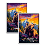California State Magnet 2-Pack — 4