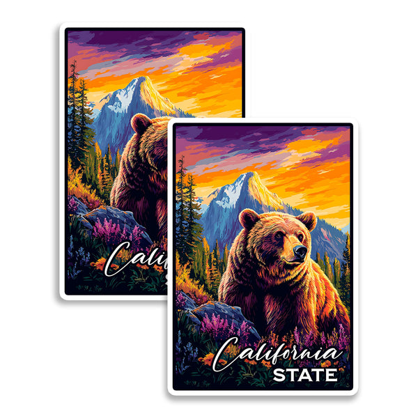 California State Magnet 2-Pack — 4