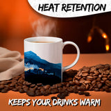 Greece Coffee Mug 11oz — White Ceramic Mediterranean Heritage Mug 3