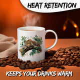 Leopard Coffee Mug 11oz — Ceramic Spotted Big Cat Wildlife Mug 3
