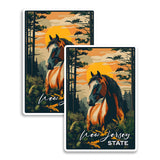 New Jersey State Magnet 2-Pack — 4