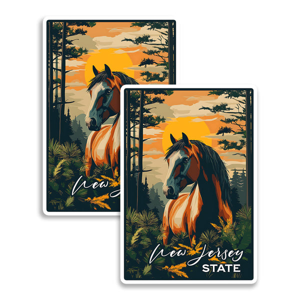 New Jersey State Magnet 2-Pack — 4
