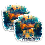 Providence Rhode Island Magnet 2-Pack — 4