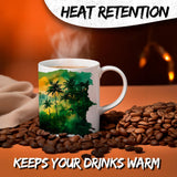 Rio de Janeiro Brazil Mug 11oz — White Ceramic Travel Mug 3