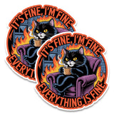 It's Fine I'm Fine Magnet 2-Pack — 4