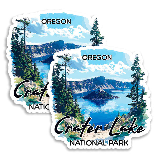 Crater Lake National Park Magnet 2-Pack — 4