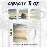 Oregon State Coffee Mug 11oz — White Ceramic Beaver State Souvenir Mug 2