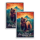 Montana State Magnet 2-Pack — 4