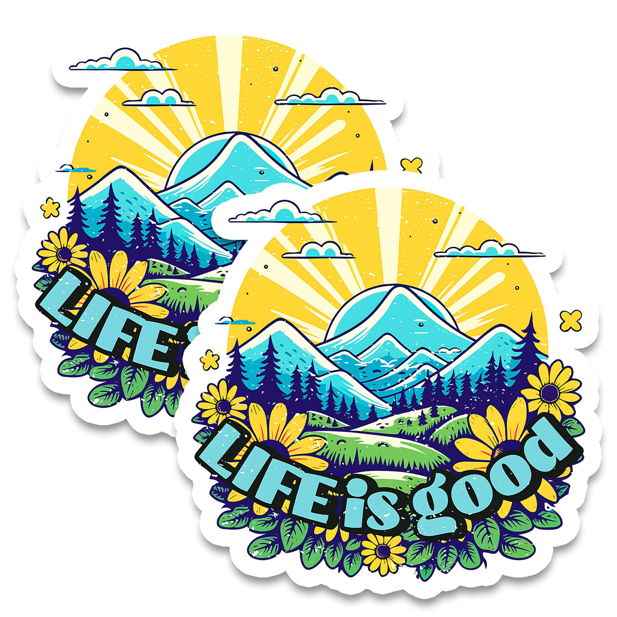Life is Good Magnet 2-Pack — 4