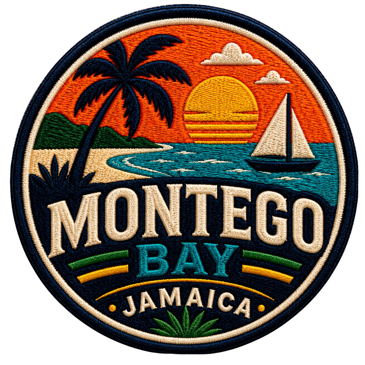 Montego Bay Jamaica Patch — 3