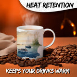 Rhode Island State Mug 11oz — White Ceramic Ocean State Coffee Mug 3