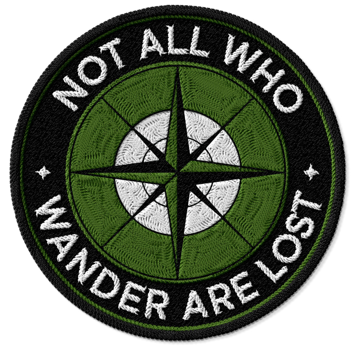 Not All Who Wander Are Lost Patch — 3