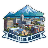 Anchorage Alaska Sticker 4 Inch Travel Souvenir City Destination - Waterproof Vinyl Decal for Laptop Water Bottle Car Tumbler - Durable Aesthetic Long-Lasting Stickers for Adults ID44990 1