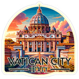Vatican City Italy Sticker 4 Inch — Waterproof Vinyl Decal City Travel Souvenir 8