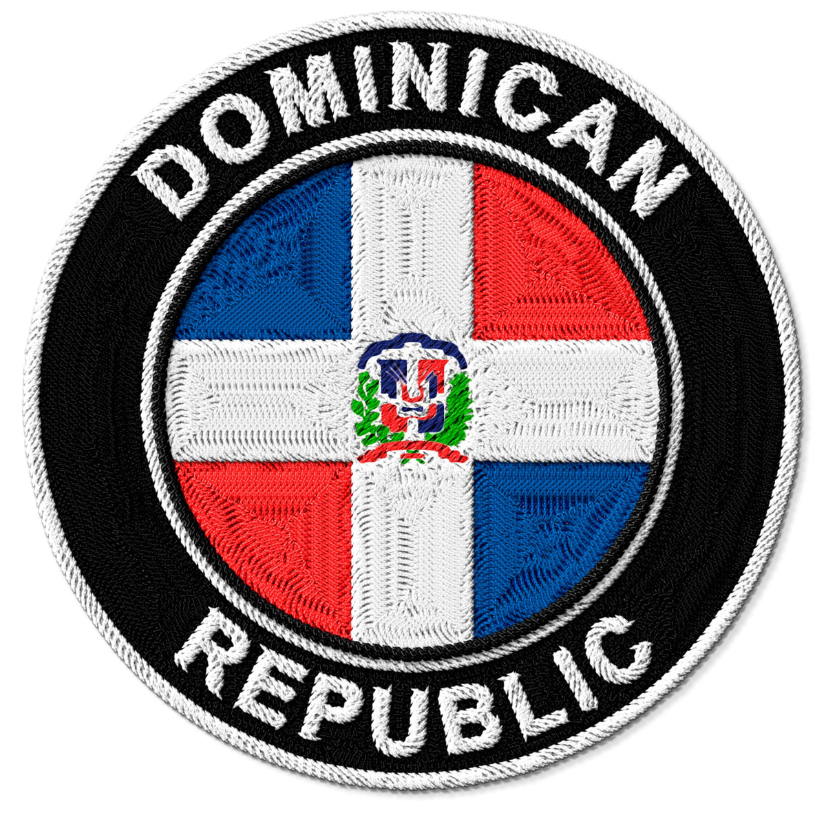 Dominican Republic Flag Patch — 3