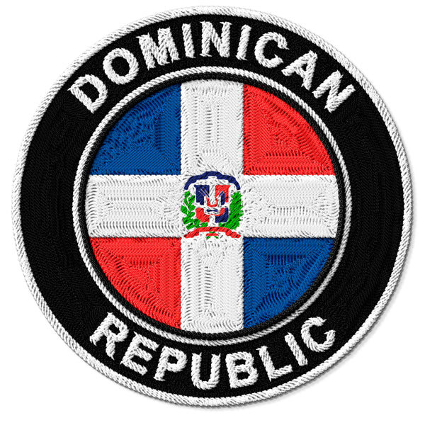 Dominican Republic Flag Patch — 3