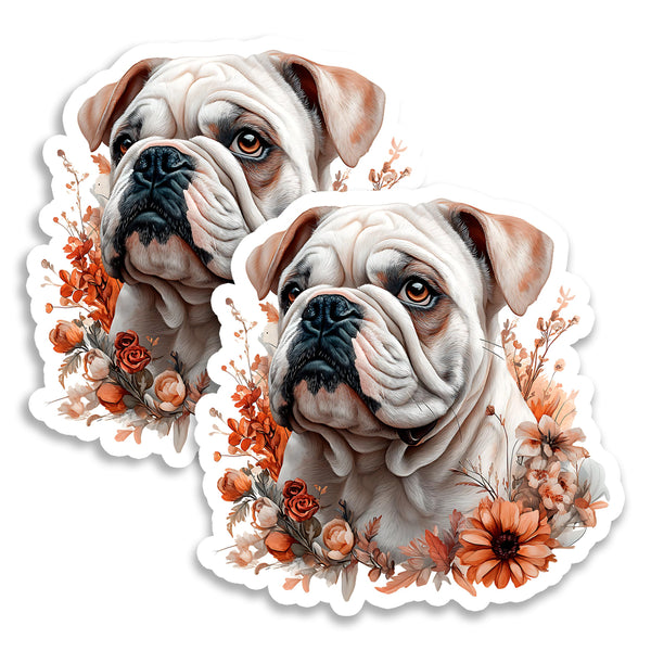 English Bulldog Magnet 2-Pack — 4
