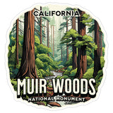 Muir Woods National Monument California Sticker 4 Inch — Waterproof Vinyl Decal Historic Landmark 8