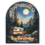 Camp Arrowhead San Bernardino National Forest Sticker 4 Inch — Waterproof Vinyl Decal Travel Souvenir 8