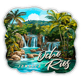 Ocho Rios Jamaica Sticker 4 Inch — Waterproof Vinyl Decal City Travel Souvenir 8