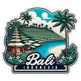 Bali Indonesia Sticker 4 Inch City Travel Souvenir Destination - Waterproof Vinyl Decal for Laptop Water Bottle Car Tumbler - Durable Aesthetic Long-Lasting Stickers for Adults ID44990 1