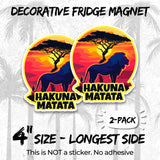 Hakuna Matata Magnet 2-Pack — 4