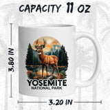 Yosemite National Park Mug 11oz — White Ceramic El Capitan Coffee Mug 2