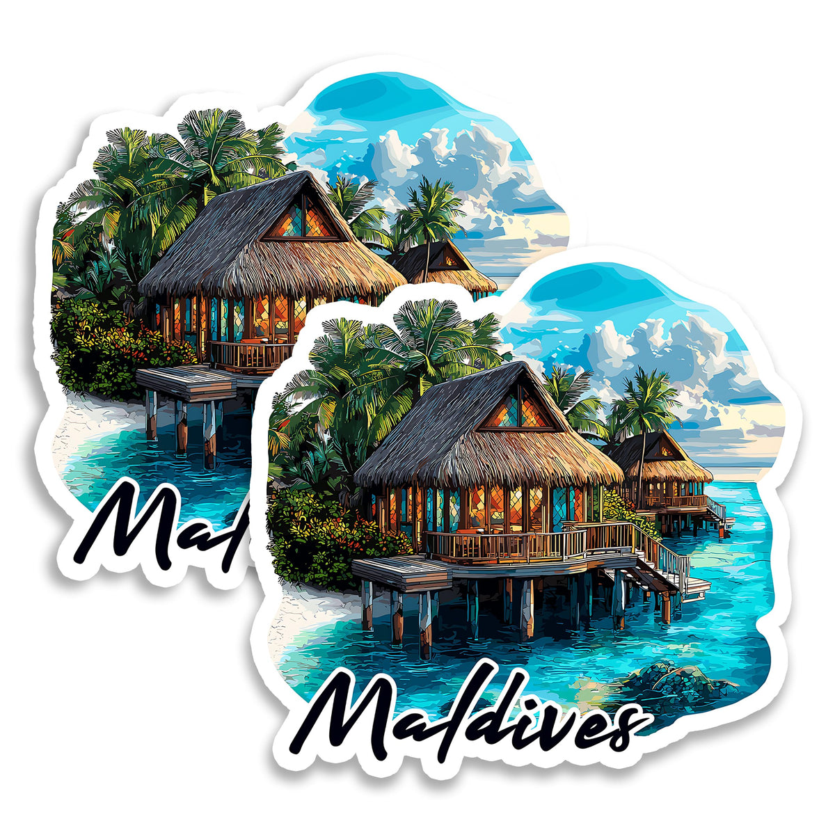 Maldives Magnet 2-Pack — 4