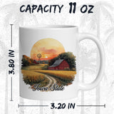 Iowa State Coffee Mug 11oz — Ceramic Iowa Souvenir Travel Gift Mug 2