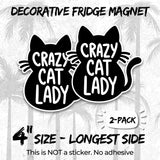 Crazy Cat Lady Magnet 2-Pack — 4