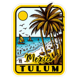Tulum Mexico Sticker 4 Inch — Waterproof Vinyl Decal City Travel Souvenir 1