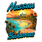 Nassau Bahamas Sticker 4 Inch — Waterproof Vinyl Decal City Travel Souvenir 8