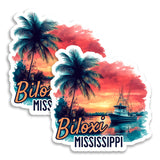 Biloxi Mississippi Magnet 2-Pack — 4