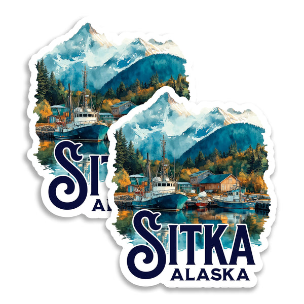 Sitka Alaska Magnet 2-Pack — 4