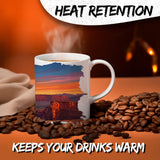 Utah State Coffee Mug 11oz — White Ceramic Beehive State Souvenir Mug 3