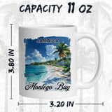 Montego Bay Jamaica Mug 11oz — White Ceramic Travel Mug 2