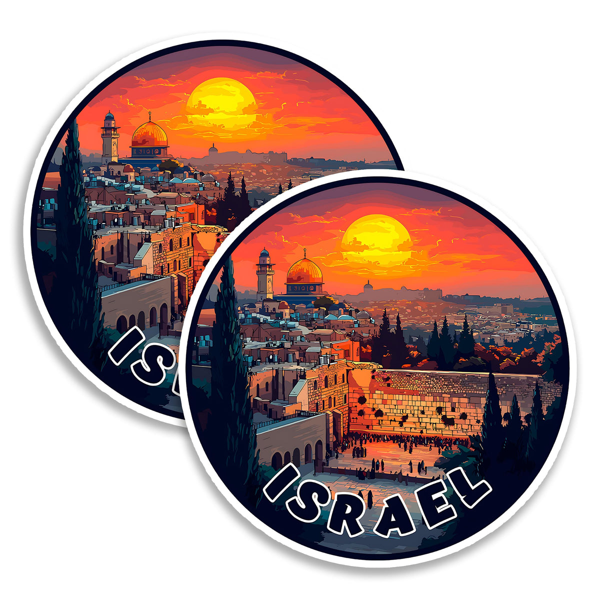 Israel Magnet 2-Pack — 4