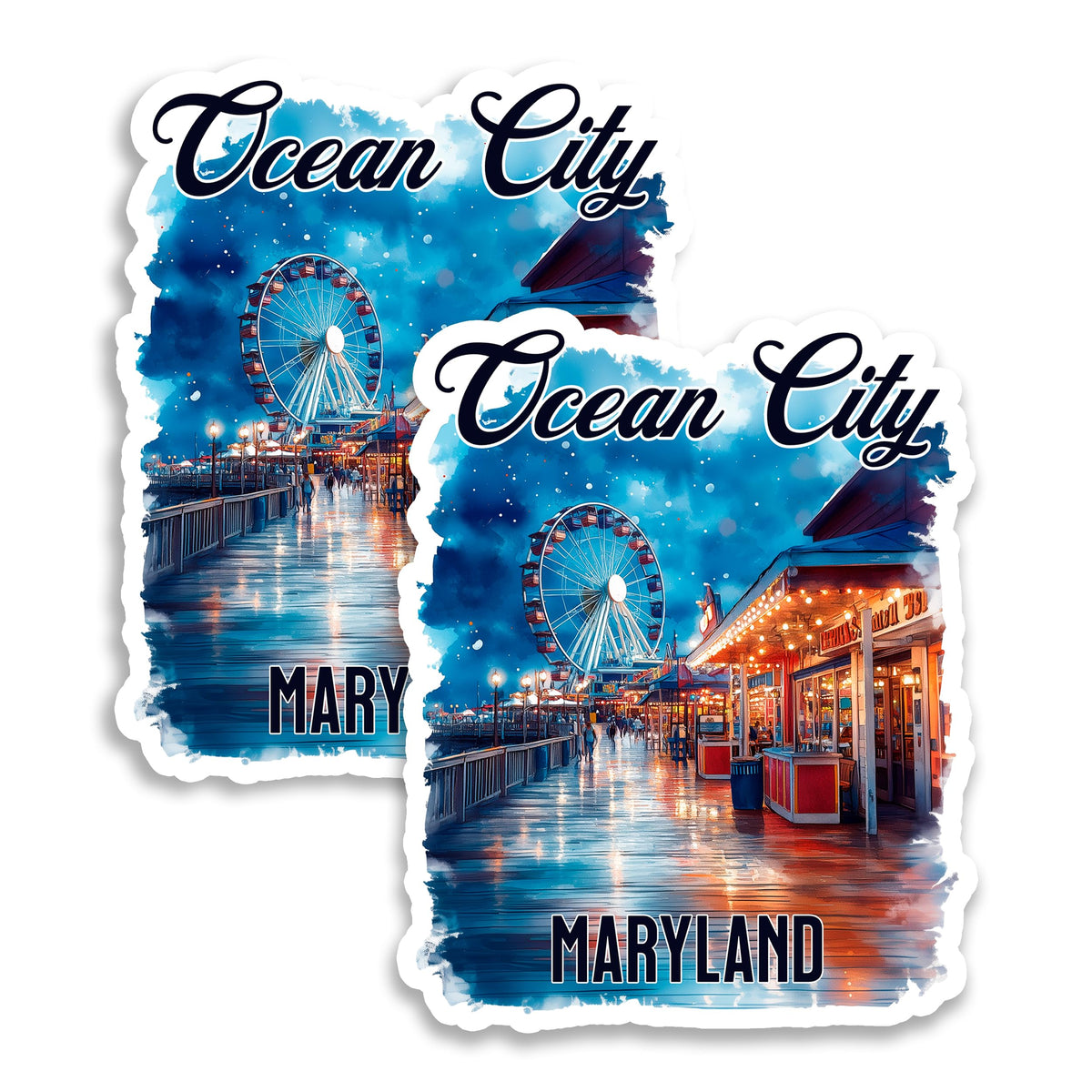 Ocean City Maryland Magnet 2-Pack — 4