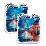 Ocean City Maryland Magnet 2-Pack — 4