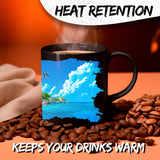 Nassau Bahamas Mug 11oz — Black Ceramic Travel Mug 3