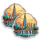 Dubai UAE Magnet 2-Pack — 4