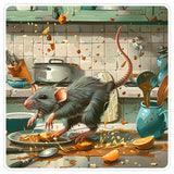 Rat Sticker 4 Inch — Waterproof Vinyl Decal Rodent Mouse 9