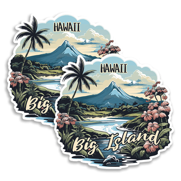Big Island Hawaii Magnet 2-Pack — 4