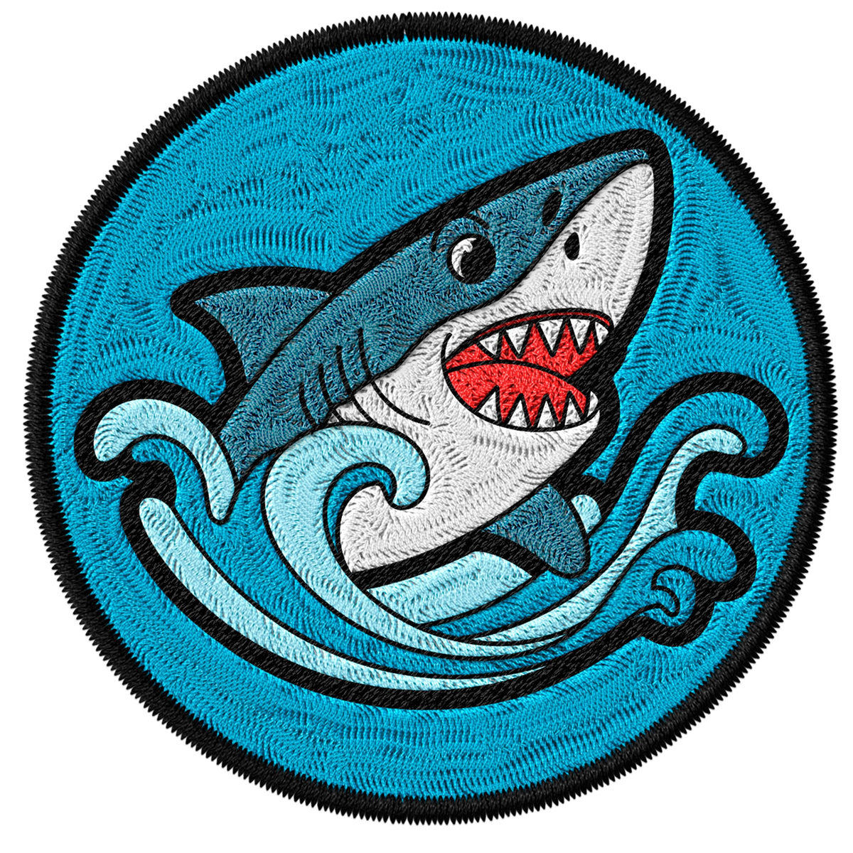 Shark Great White Patch — 3