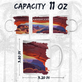 Canyonlands National Park Utah Mug 11oz — White Ceramic Souvenir Mug 2